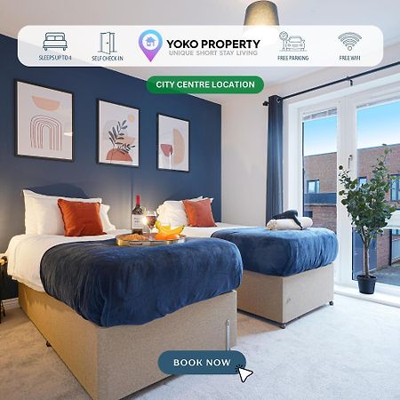 Luxury Campbell Park Apartments In Central Mk With Balcony, Free Parking & Smart Tv With Netflix By Yoko Property Milton Keynes Kültér fotó
